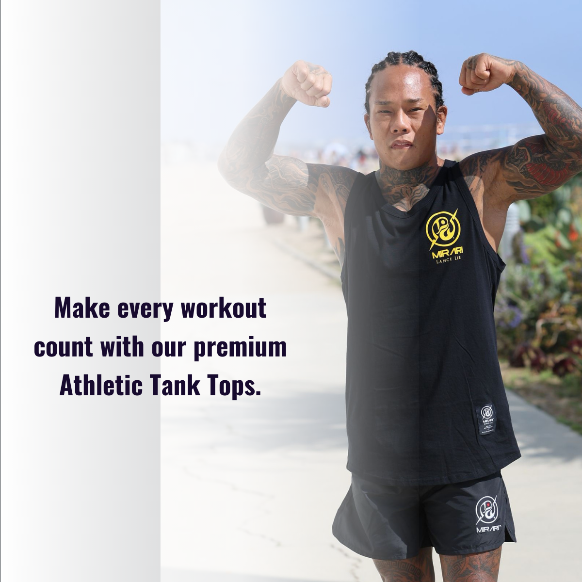 MIRARI Men Tiger Tank Tops