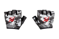 Fitness Gloves; Black Camo Leather US PATENT D892411