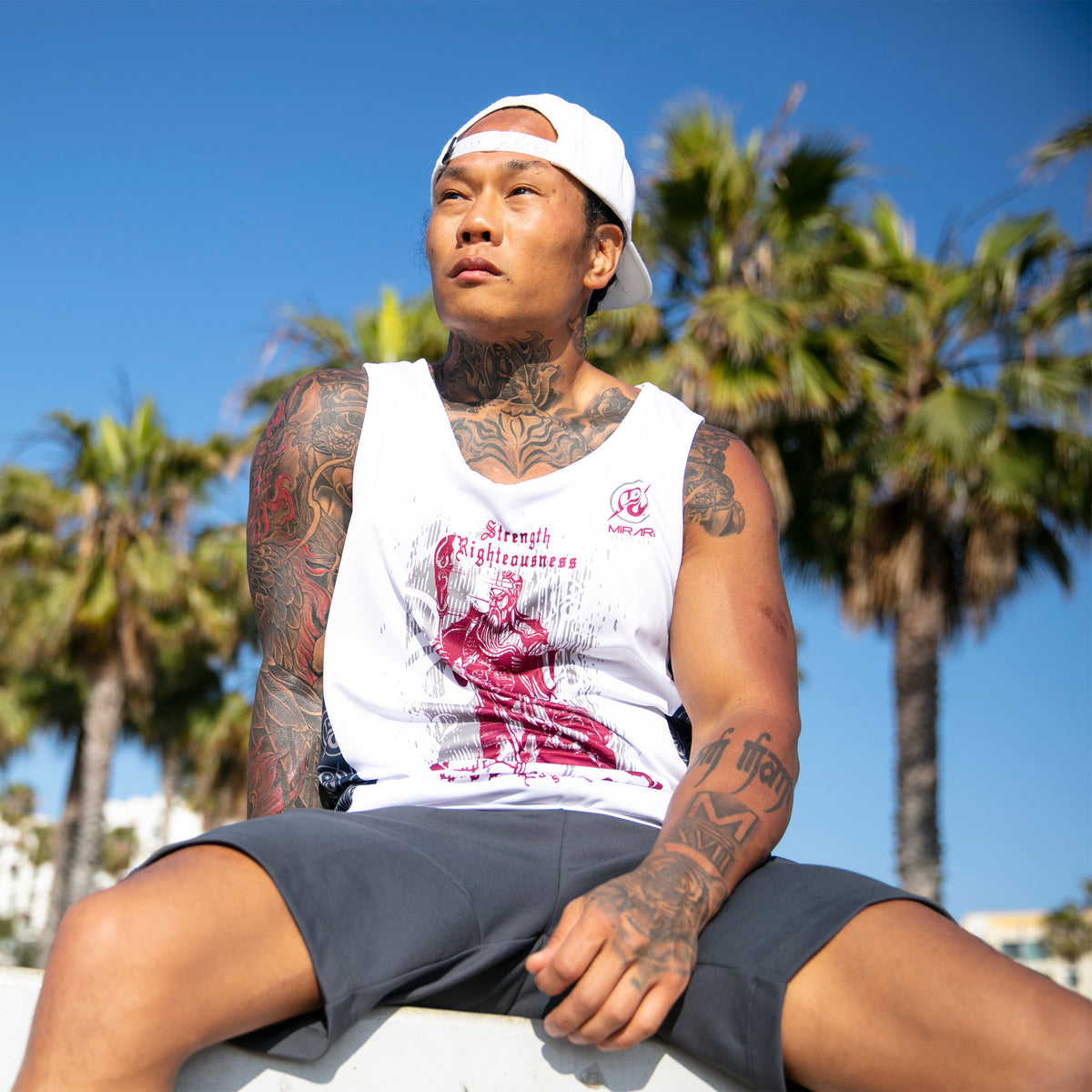 MIRARI® // Divine Warrior® Collection, White Silver Hat