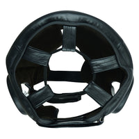 MIRARI® Head Guard with Chin Protector Black