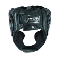 MIRARI® Head Guard with Chin Protector Black