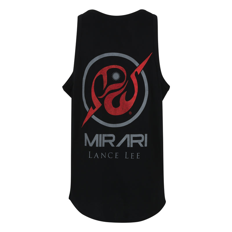 MIRARI® Front MIRARI, Full Emblem Back Men Tank Tops