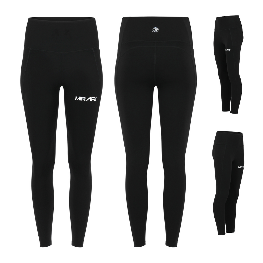 MIRARI Sleek Black Leggings: Ultra-Soft, High-Waisted, Tummy Control –  MIRARI®️