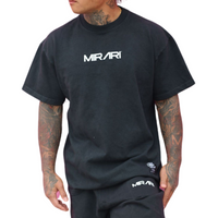 MIRARI® Unisex Oversized Black Tee