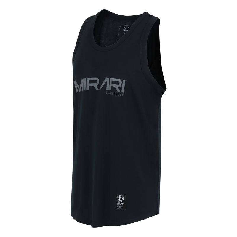 MIRARI® Front MIRARI, Full Emblem Back Men Tank Tops