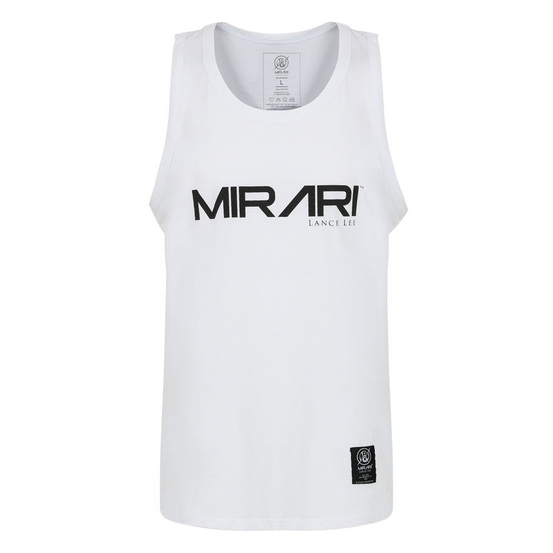 MIRARI® Front MIRARI, Full Emblem Back Men Tank Tops