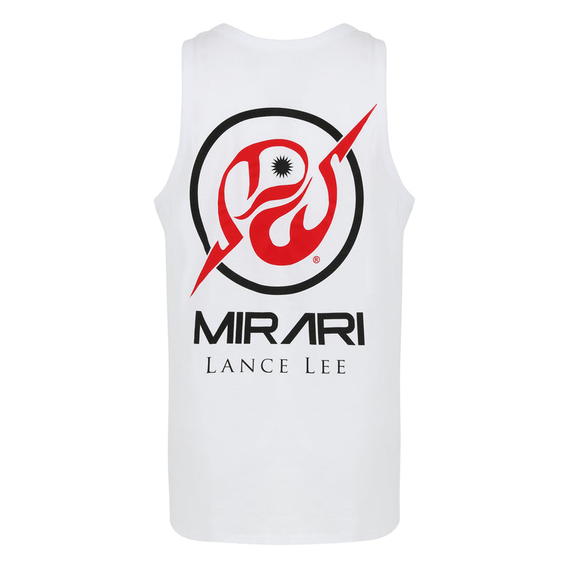 MIRARI® Front MIRARI, Full Emblem Back Men Tank Tops