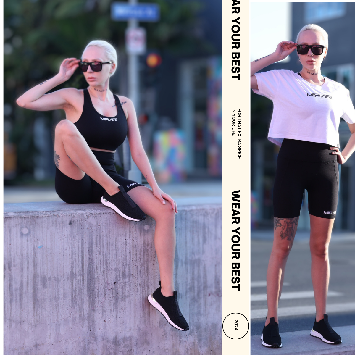MIRARI® Biker Compression Shorts for Women
