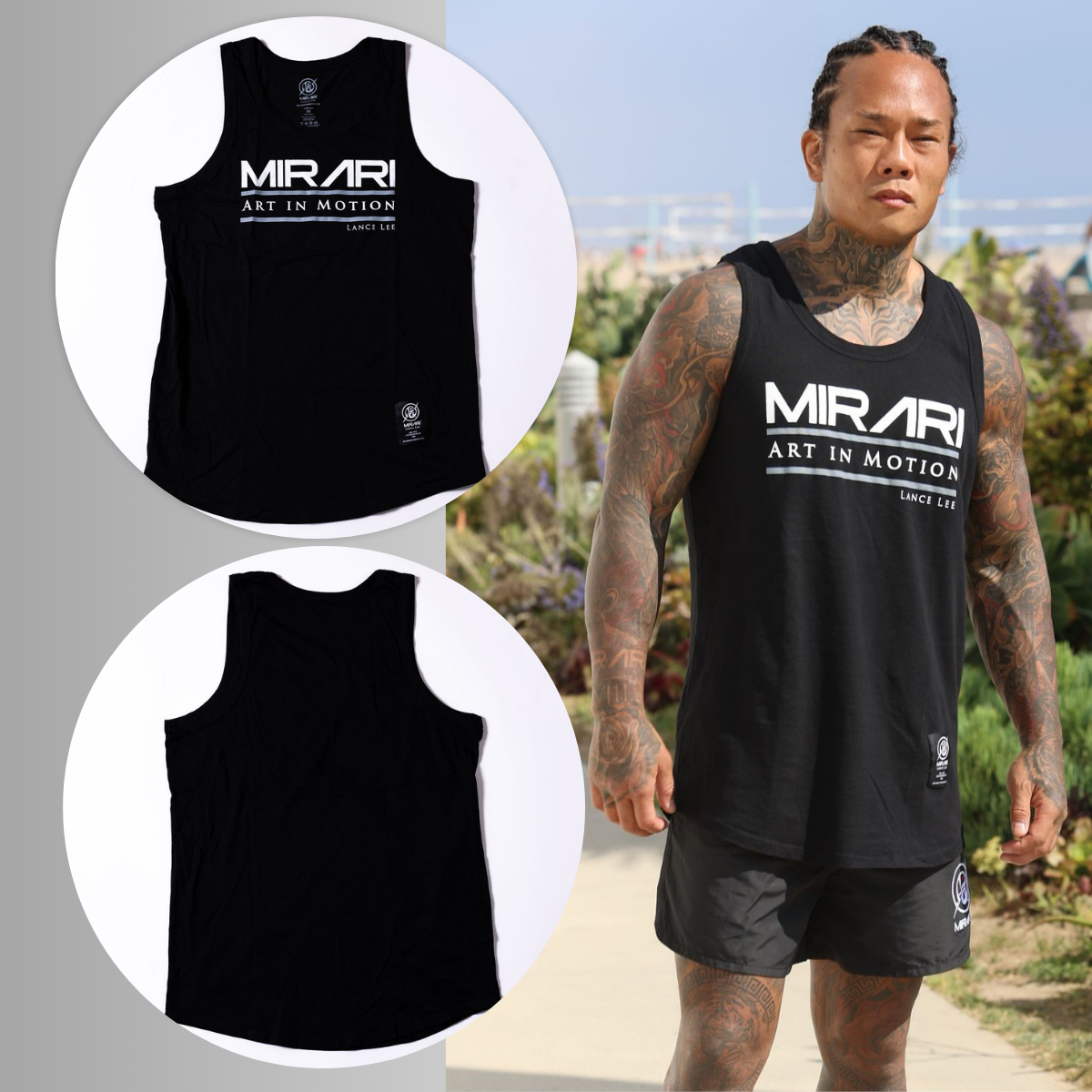 MIRARI® Art in Motion Men Tank Tops