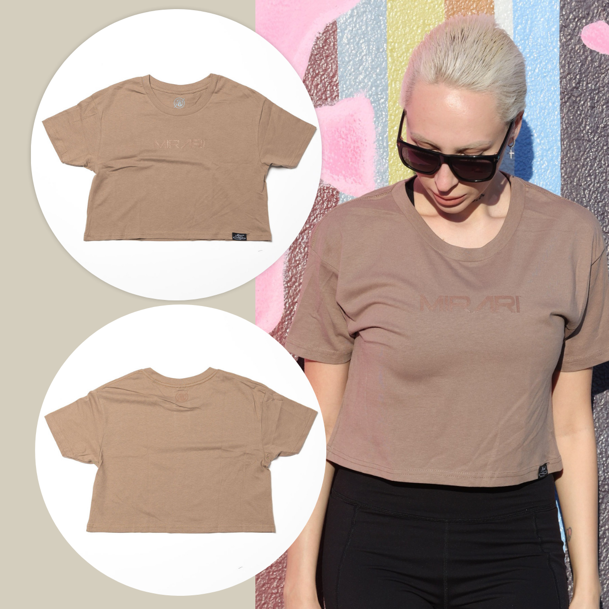 MIRARI® Cropped Tee for Women