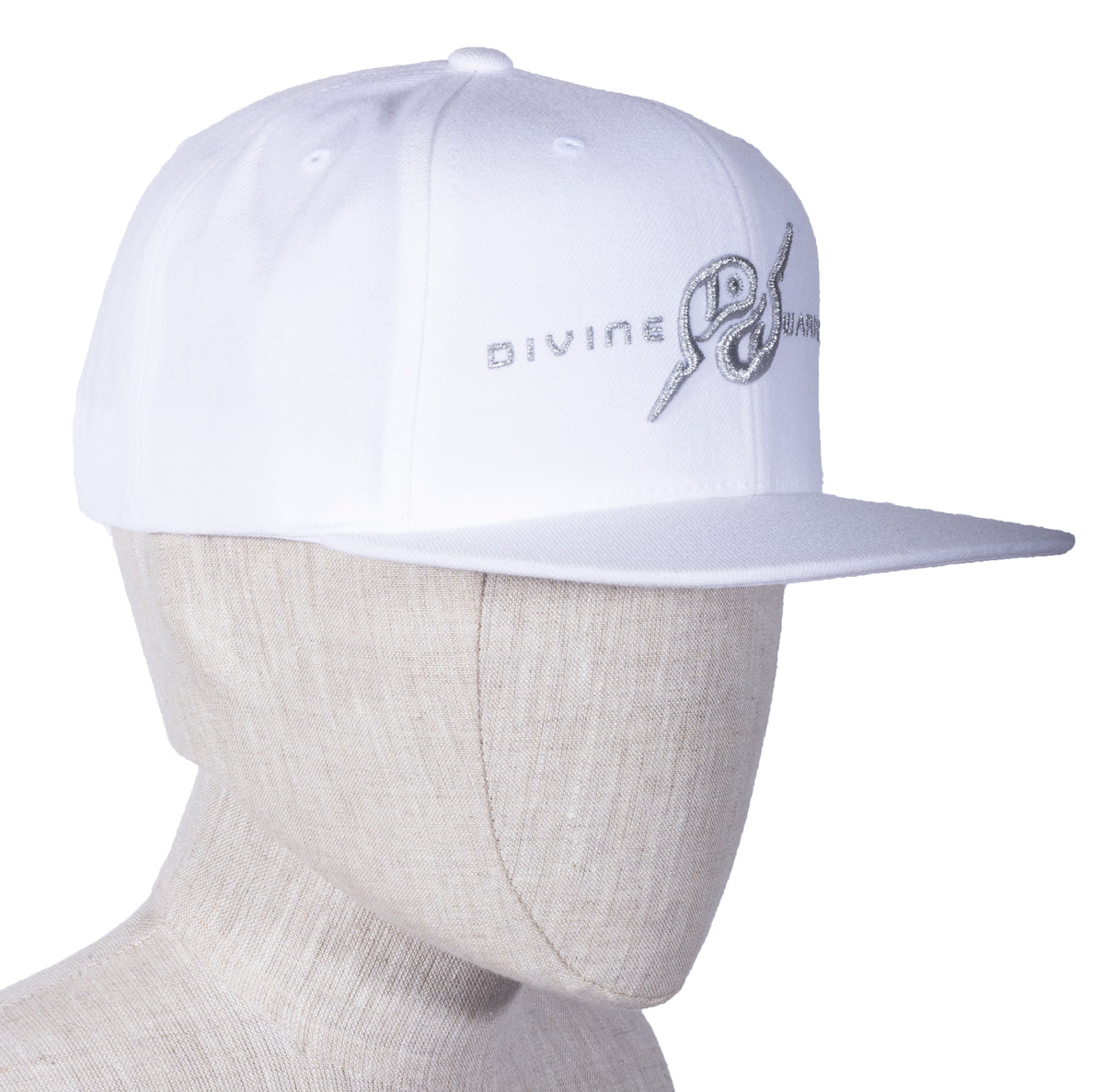 MIRARI® // Divine Warrior® Collection, White Silver Hat